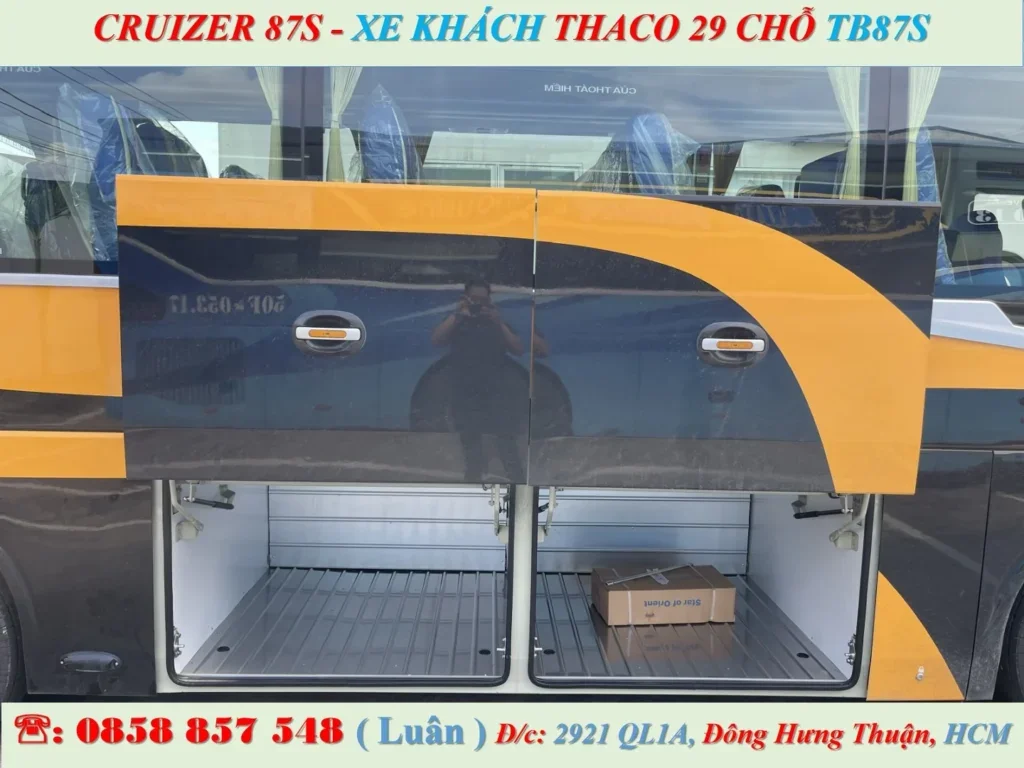 cốp cruizer 87s xe khách 29 chỗ