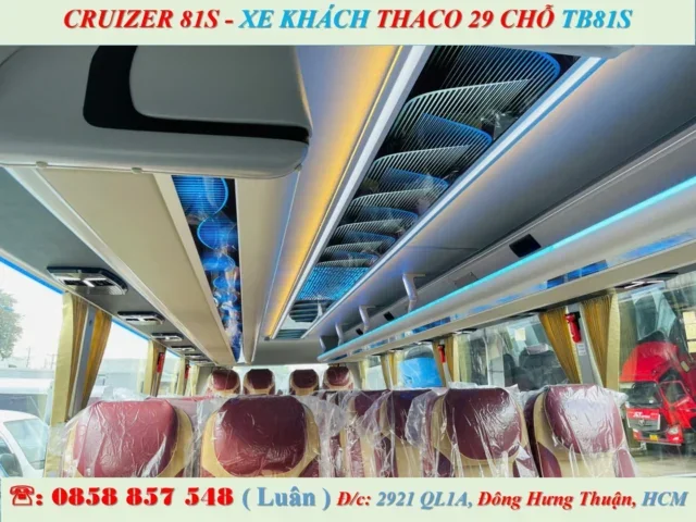 Alternative view of THACO TB81 XE KHÁCH 29 CHỖ - CRUIZER 81S MÁY 220 PS