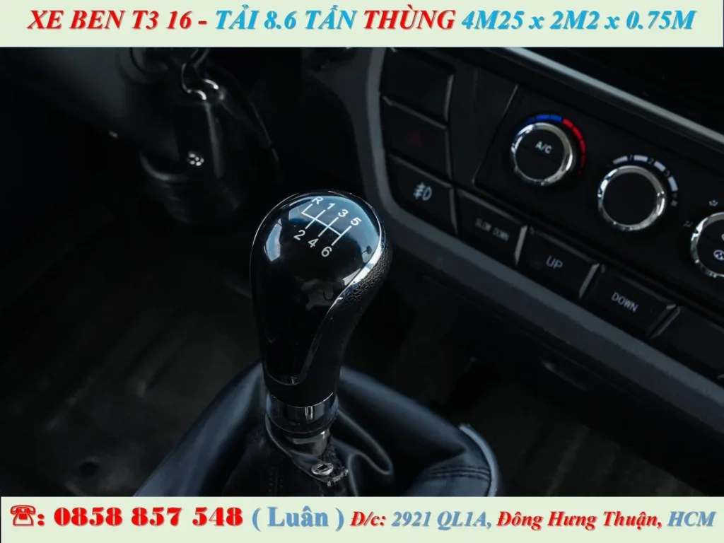 xe ben thaco 2 cầu dầu
