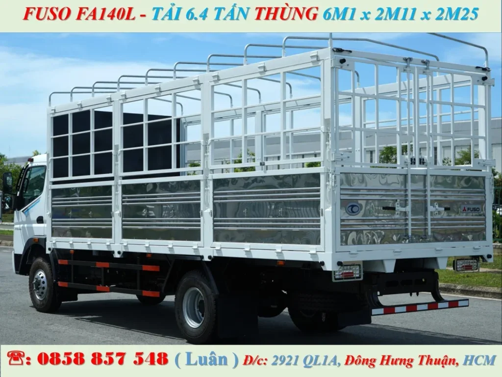 FUSO Fa140L THÙNG MUI BẠT