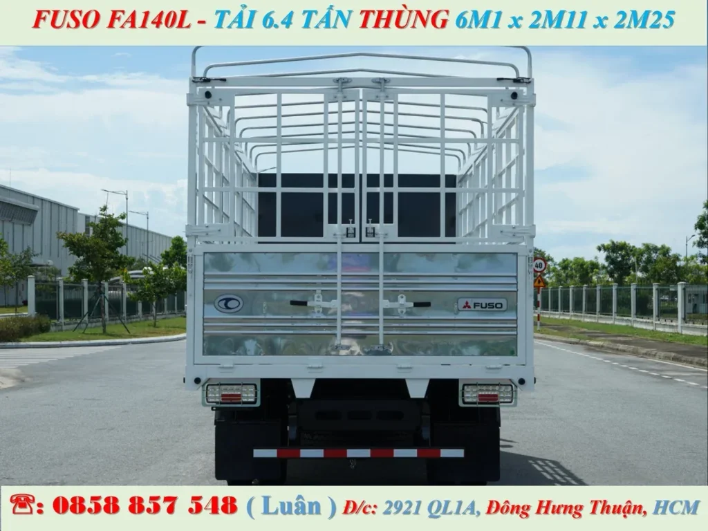 FUSO Fa140L THÙNG MUI BẠT
