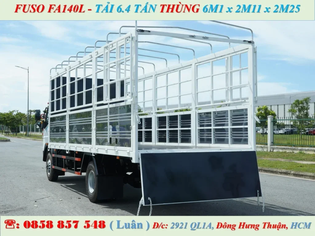 FUSO Fa140L THÙNG MUI BẠT