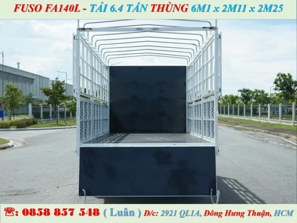 FUSO Fa140L THÙNG MUI BẠT