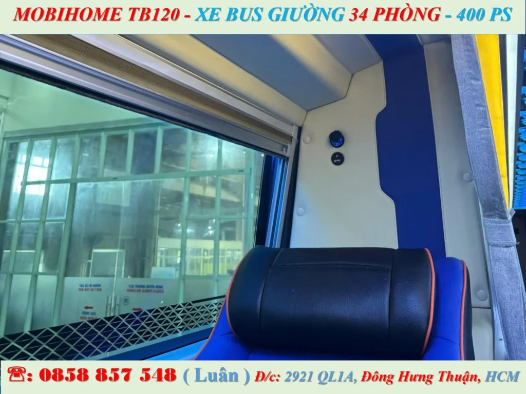 NỘI THẤT THACO MOBIHOME TB120 34 GIƯỜNG