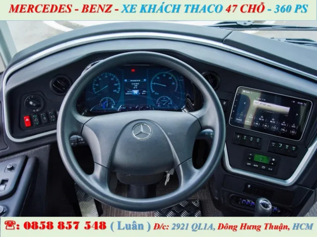 Alternative view of XE 47 CHỖ MERCEDES-BENZ MB120S THACO BUS 2026
