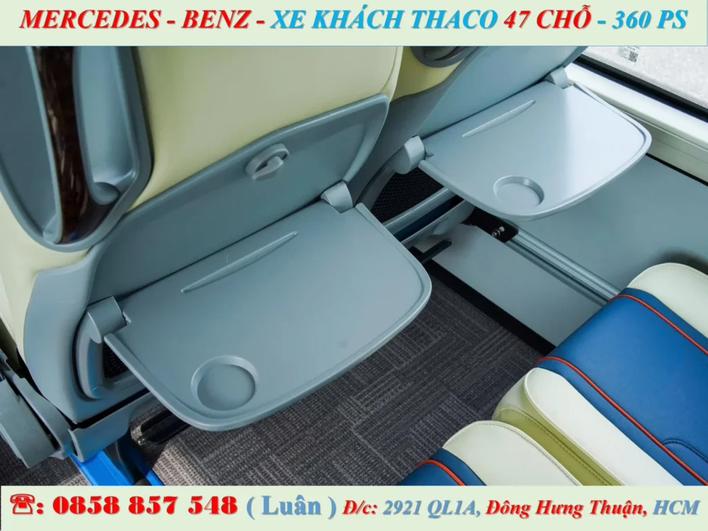 XE 47 CHỖ MERCEDES-BENZ MB120S NỘI THẤT 