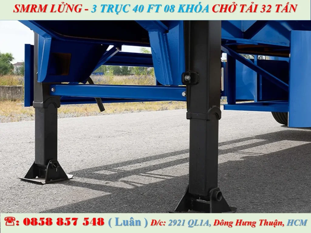 SMRM THÙNG LỬNG 3 TRỤC 40FT