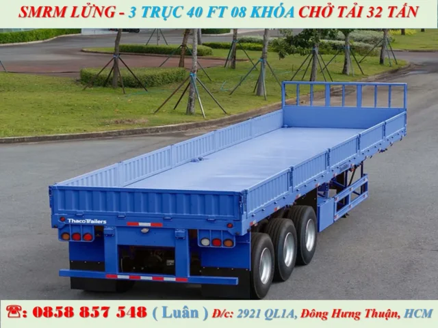 SMRM THÙNG LỬNG 3 TRỤC 40FT