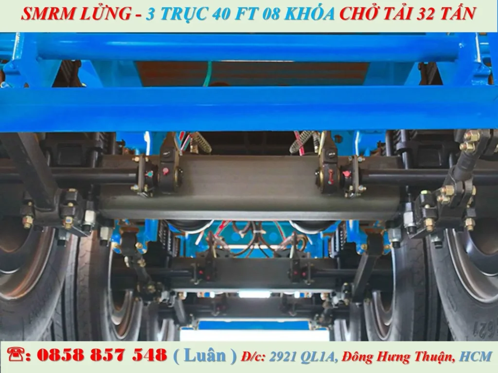 SMRM THÙNG LỬNG 3 TRỤC 40FT