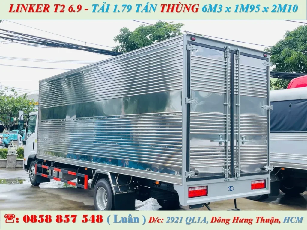 THACO LINKER 1T9 2T5 3T5 thùng kín