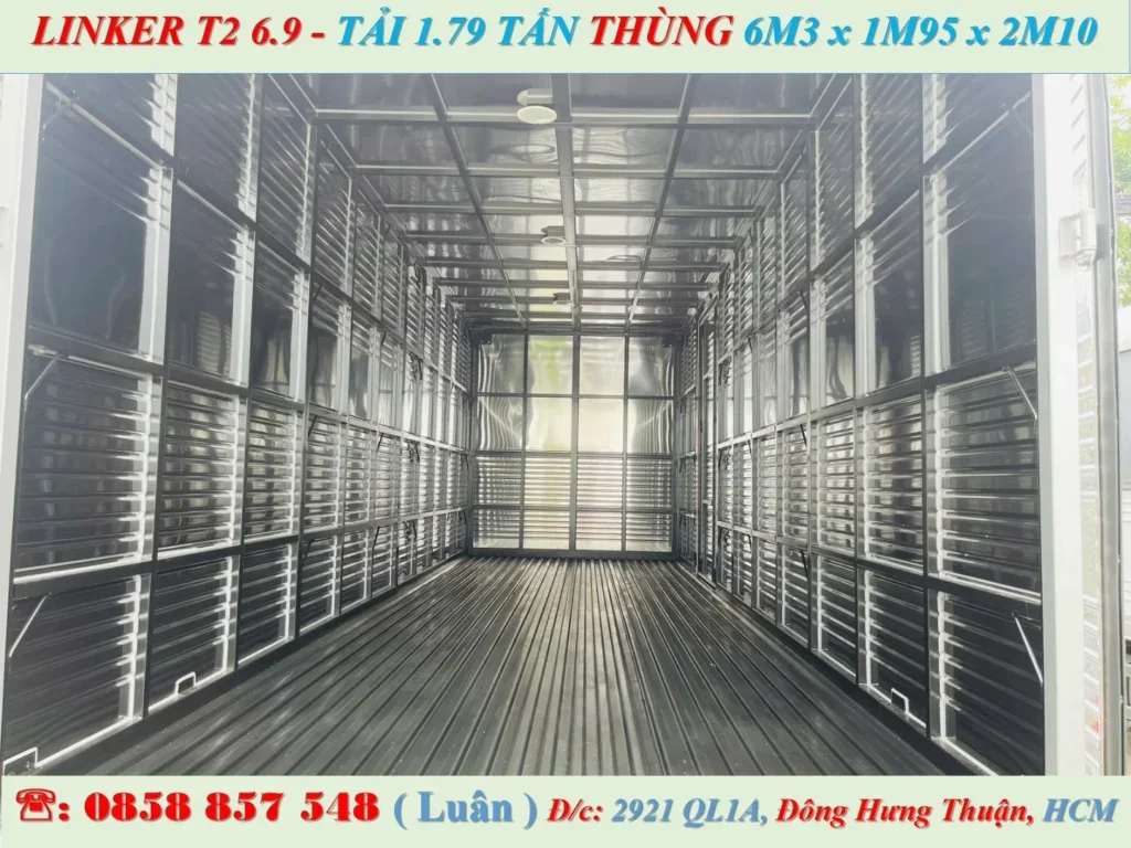 THACO LINKER 1T9 2T5 3T5 thùng kín