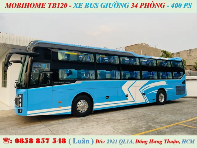 Alternative view of THACO MOBIHOME 34 PHÒNG TB120 MÁY 400PS TIÊU CHUẨN