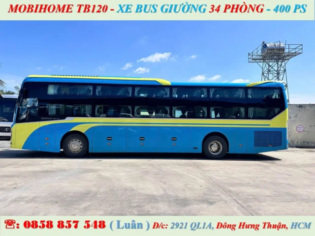 Alternative view of THACO MOBIHOME TB120 34 GIƯỜNG/ PHÒNG - MÁY 400 PS