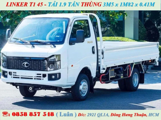 THACO TOWNER T1 45 THÙNG LỬNG - 2 TẤN - THÙNG 3.5M