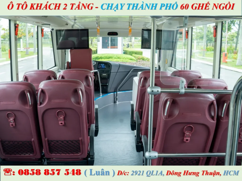 XE BUS 2 TẦNG nội thất 