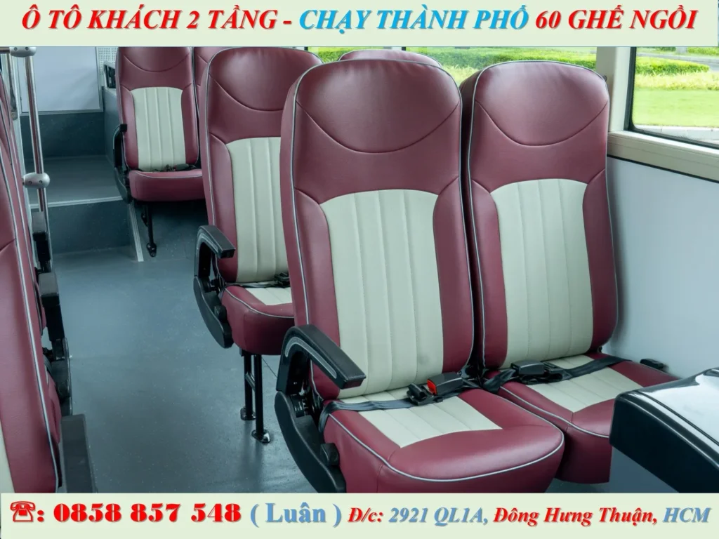 XE BUS 2 TẦNG nội thất 