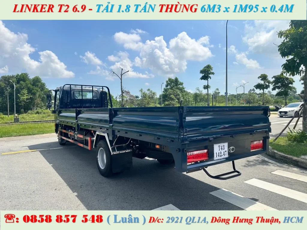 XE TẢI 2 TẤN THÙNG 6M3