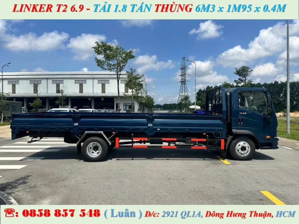 XE TẢI 2 TẤN THÙNG 6M3