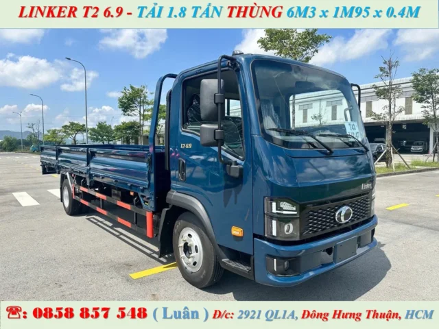 Alternative view of XE TẢI 2 TẤN THÙNG 6M3 - THACO LINKER T2 6.9 ( 2T4 & 3T4 )