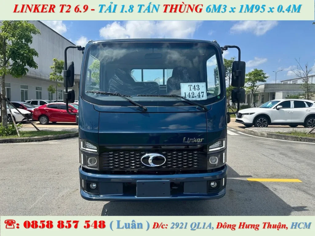 XE TẢI 2 TẤN THÙNG 6M3