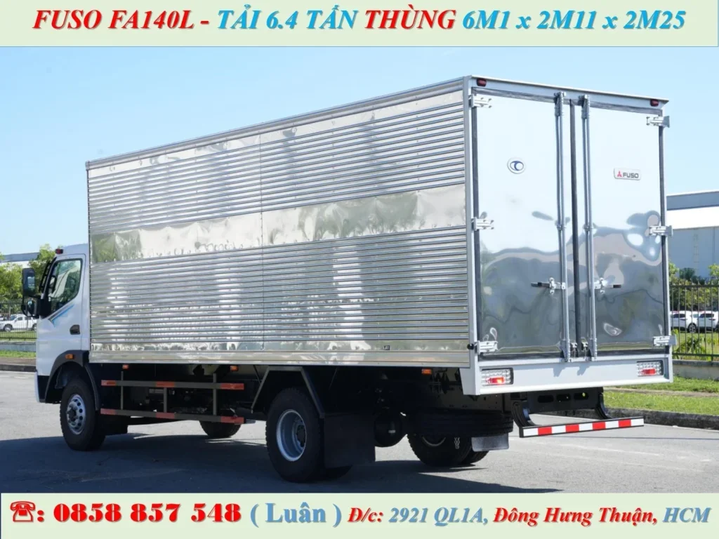 fuso fa140l thùng kín