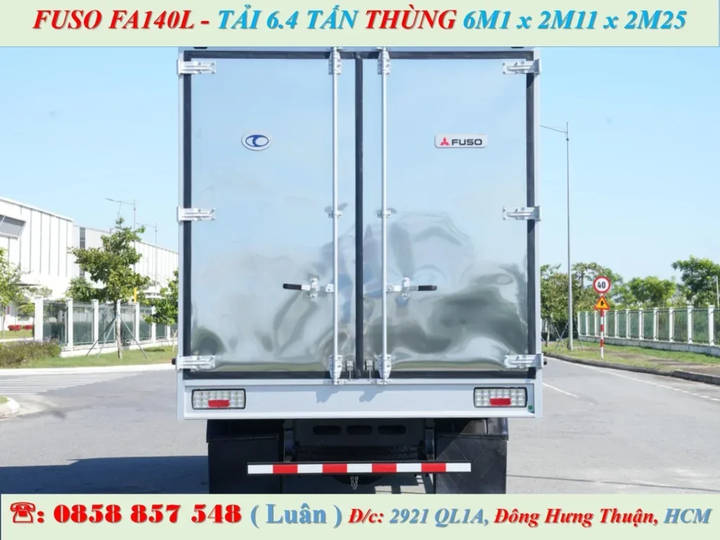 fuso fa140l thùng kín