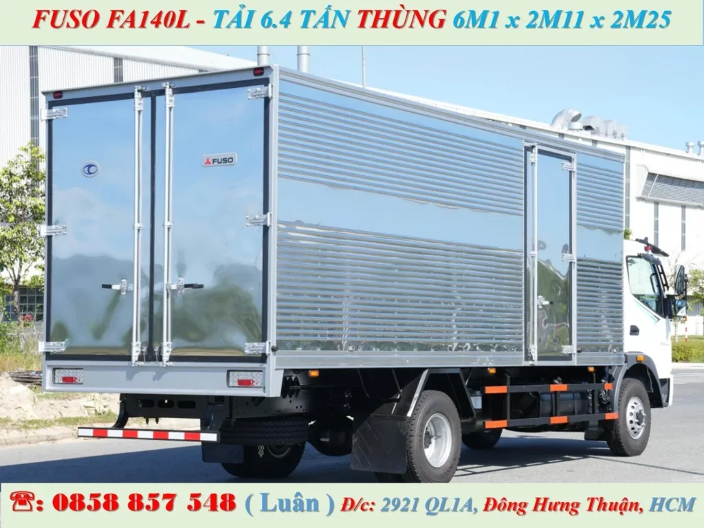 fuso fa140l thùng kín