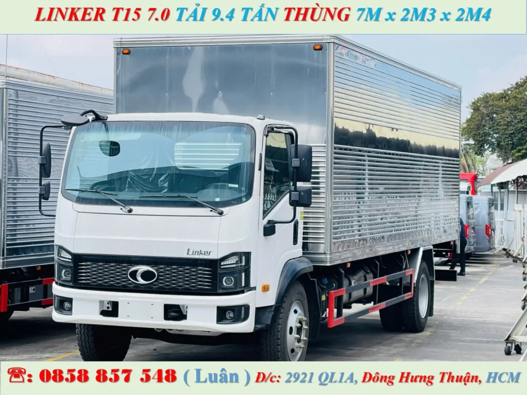 thaco linker t15 7.0 thùng kín