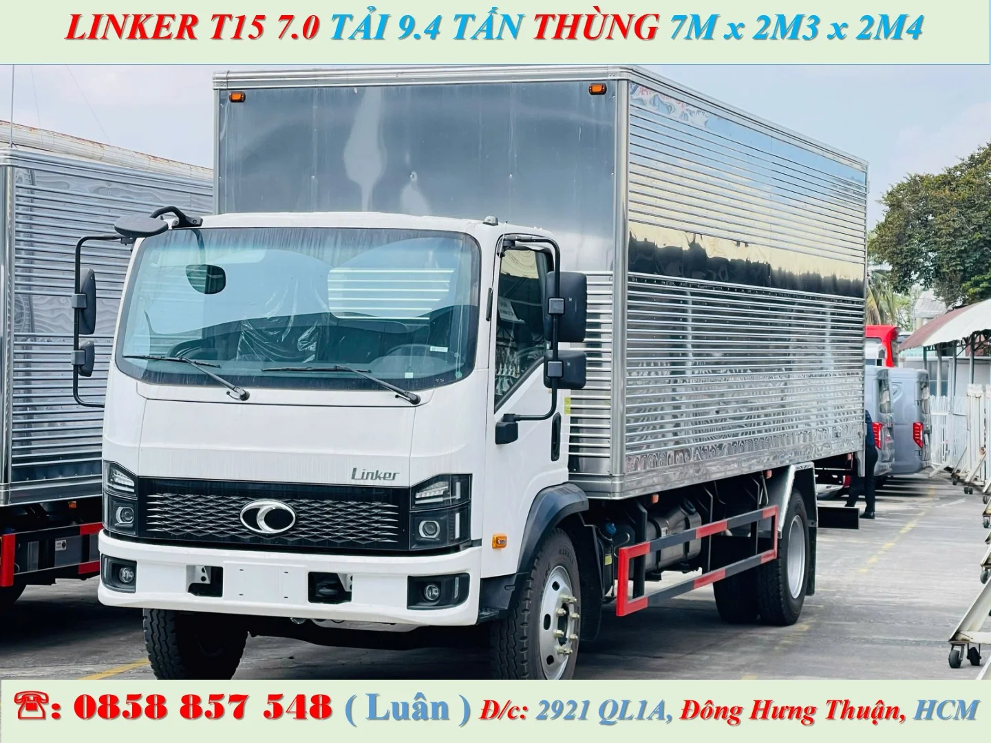 thaco linker t15 7.0 thùng kín