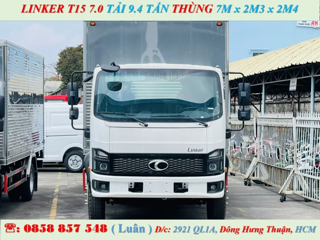 thaco linker t15 7.0 thùng kín
