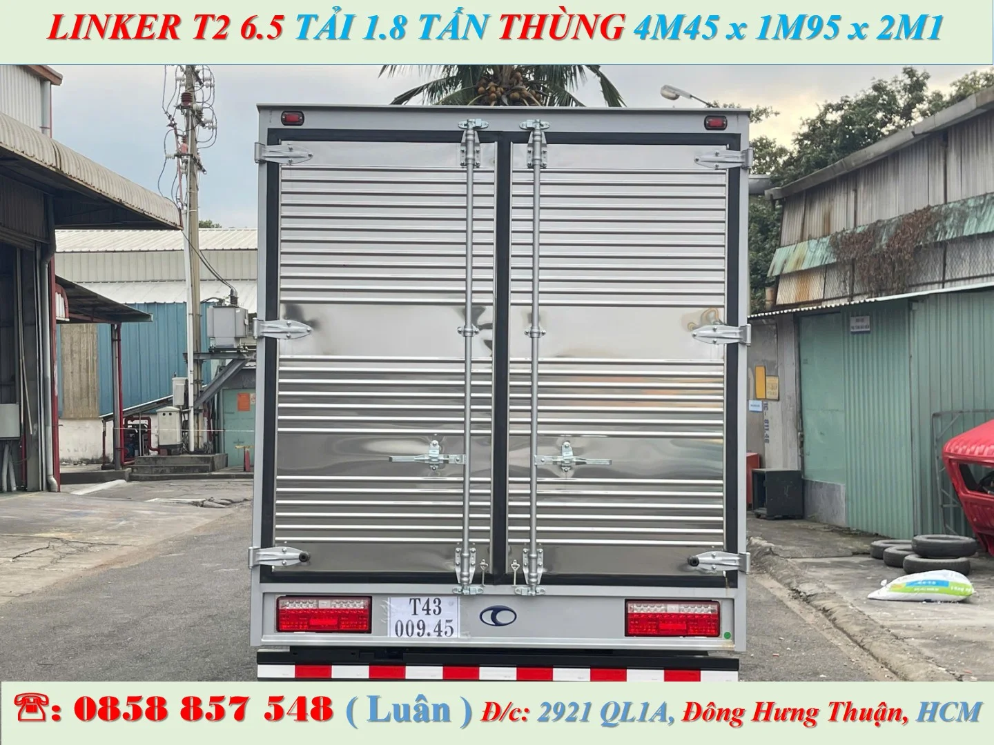 THACO LINKER 2 TẤN THÙNG KÍN