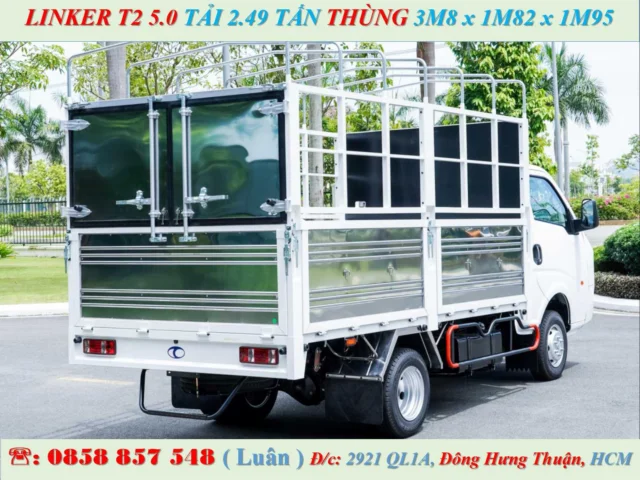 THACO LINKER 2.5 TẤN MUI BẠT
