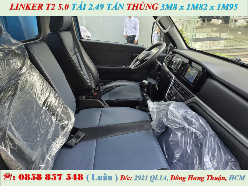 THACO LINKER 2.5 TẤN MUI BẠT