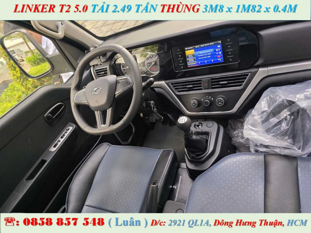 THACO LINKER 2.5 TẤN THÙNG LỬNG