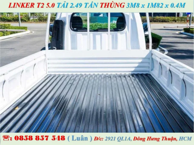 Alternative view of THACO LINKER 2.5 TẤN THÙNG LỬNG 3M8 - LINKER T2 5.0