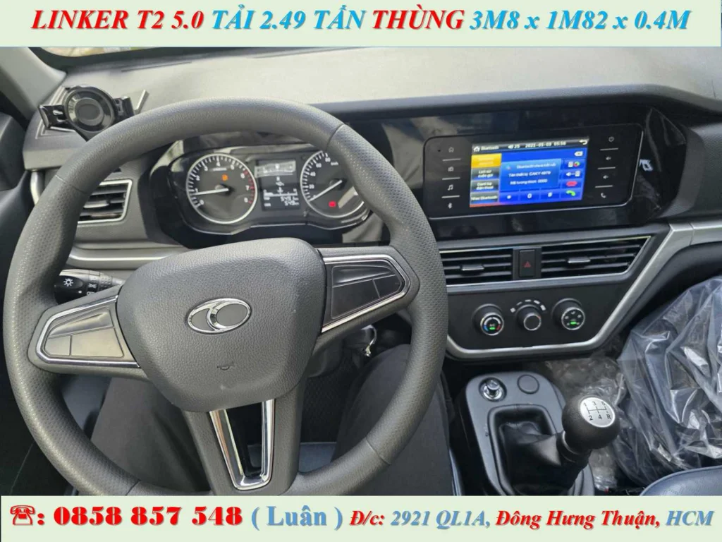 THACO LINKER 2.5 TẤN THÙNG LỬNG