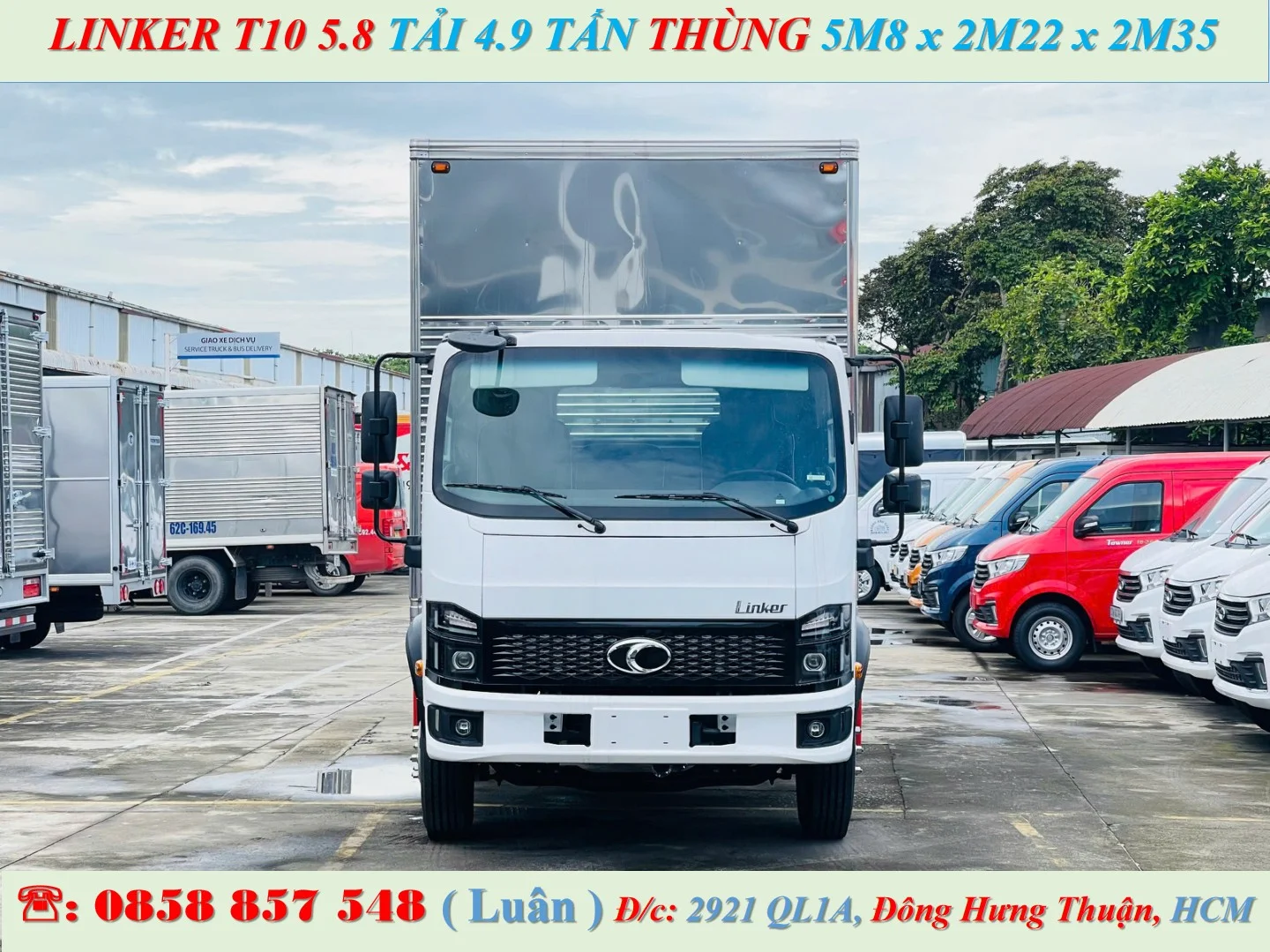 THACO LINKER T10 5.8 THÙNG KÍN