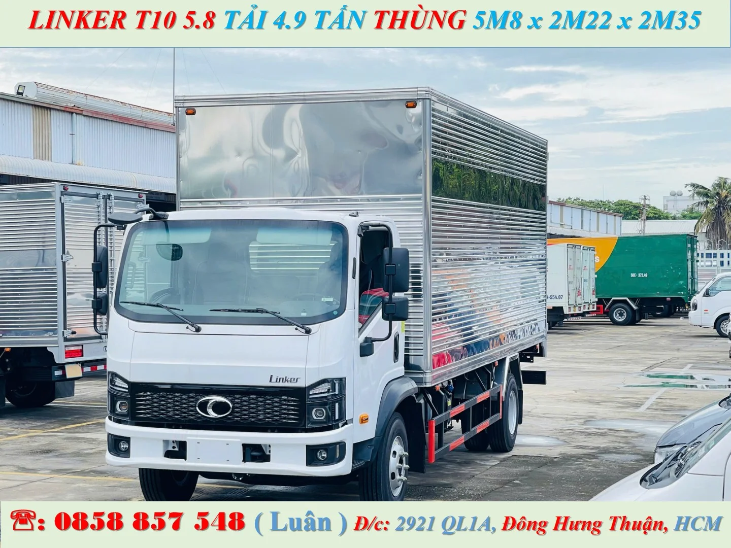 THACO LINKER T10 5.8 THÙNG KÍN