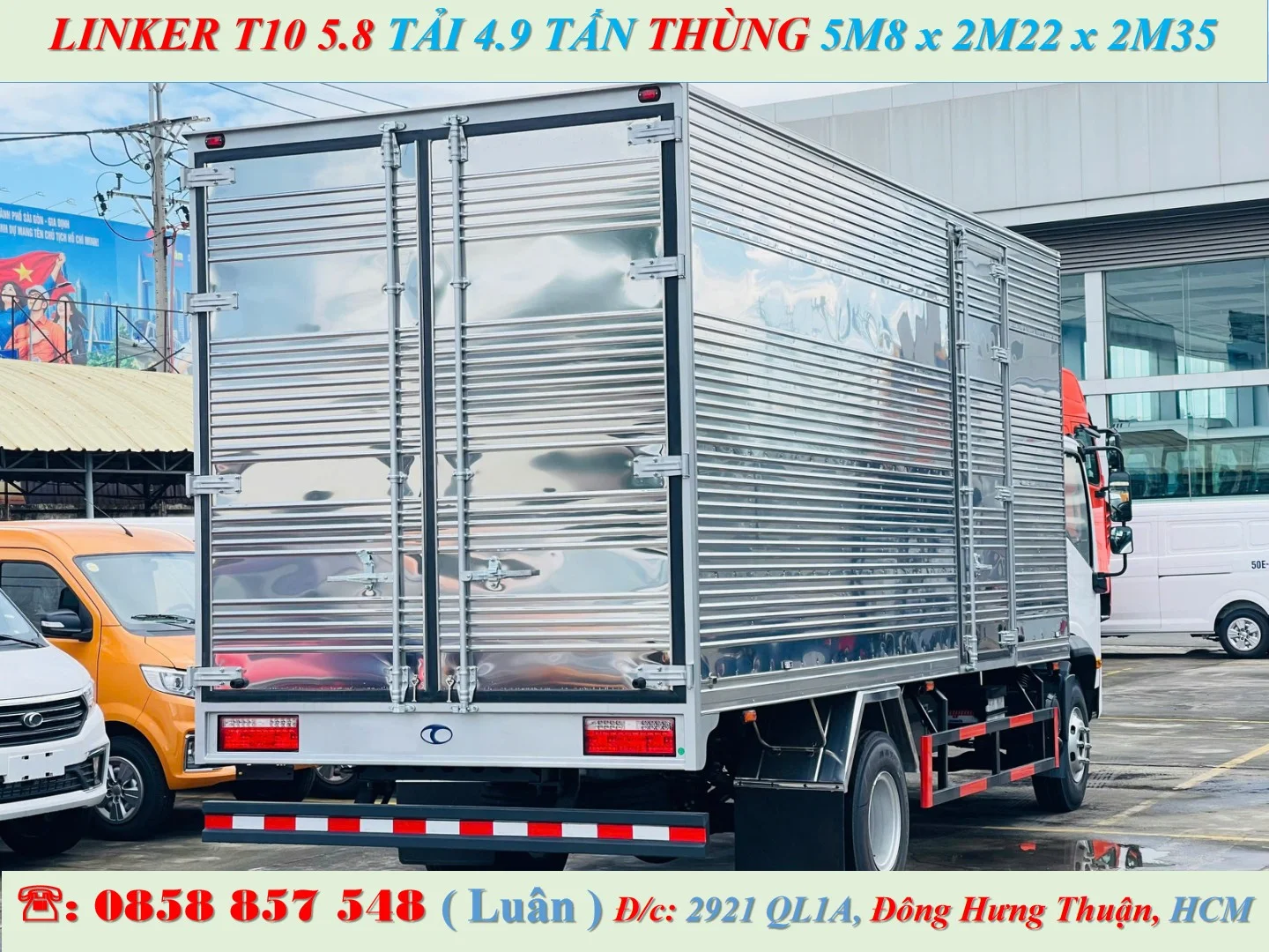 THACO LINKER T10 5.8 THÙNG KÍN