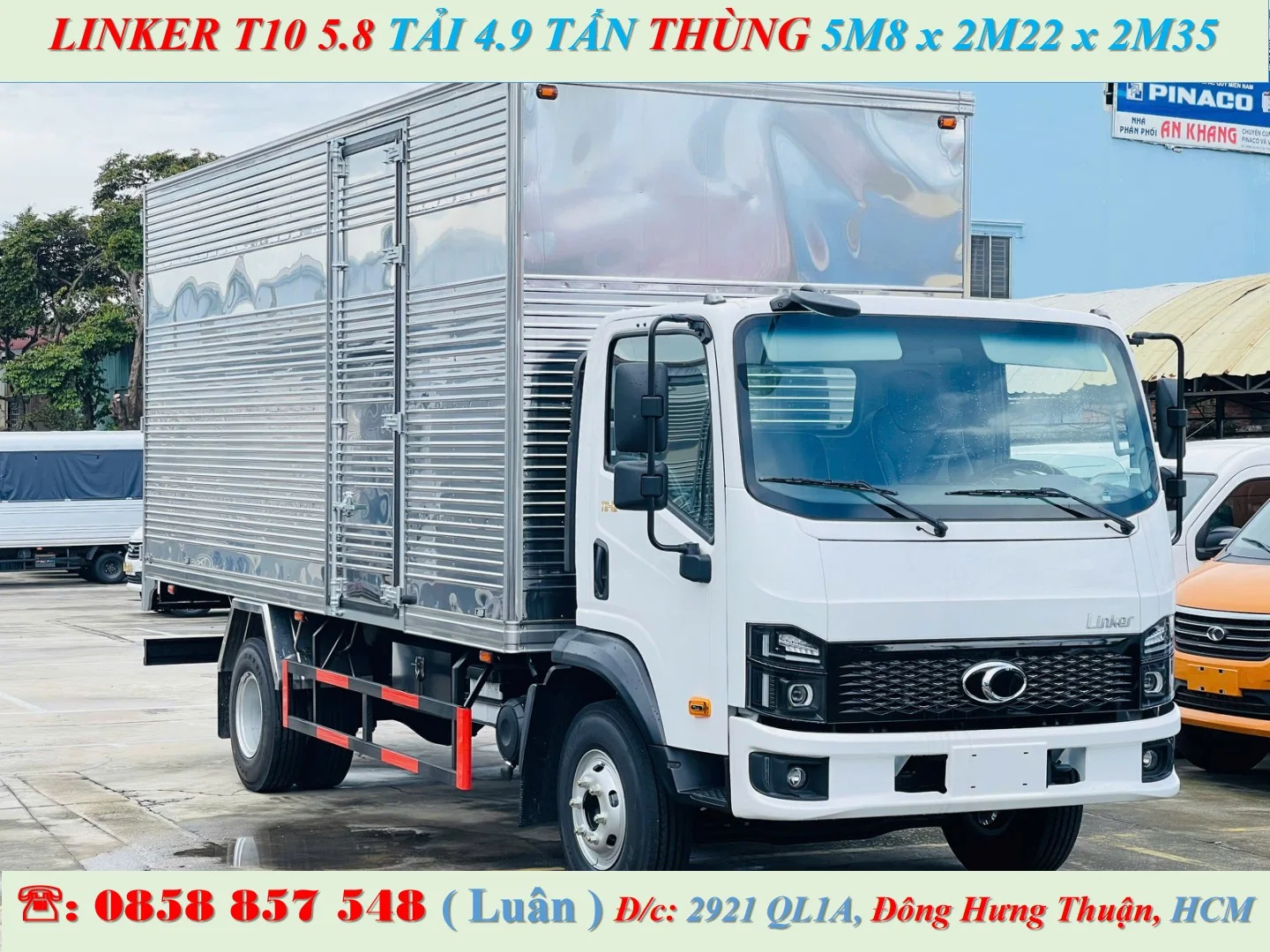 THACO LINKER T10 5.8 THÙNG KÍN