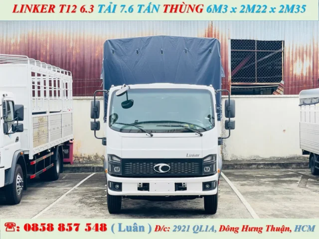 thaco linker t12 6.3 mui bạt