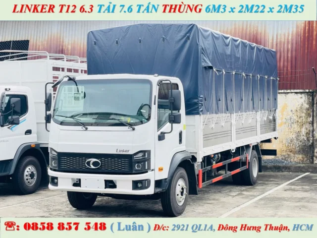 thaco linker t12 6.3 mui bạt