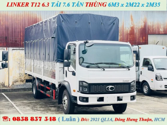 thaco linker t12 6.3 mui bạt