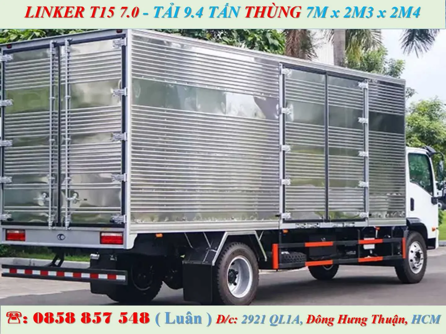 THACO LINKER T15 7.0 THÙNG KÍN 7 MÉT TẢI 9.4 TẤN - Ảnh 2