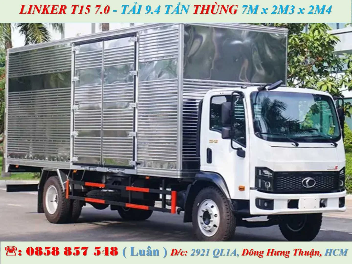 THACO LINKER T15 7.0 THÙNG KÍN
