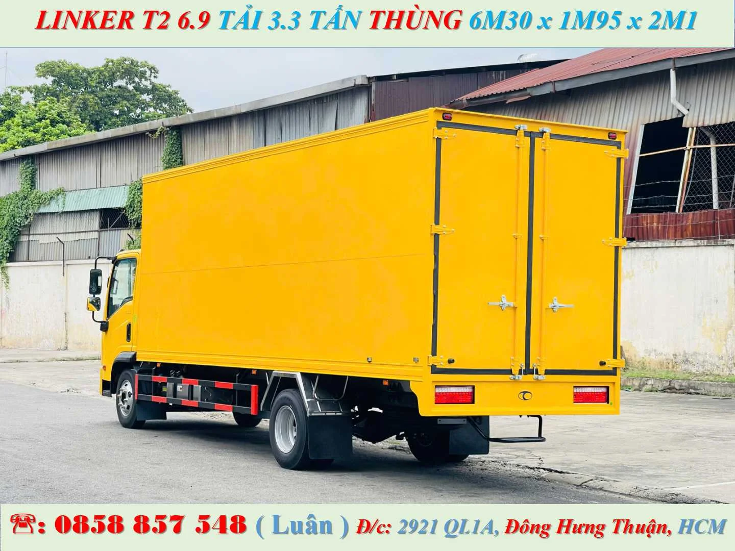 THACO LINKER 3.3 TẤN THÙNG KÍN 6M3 - LINKER T2 6.9 - Ảnh 3