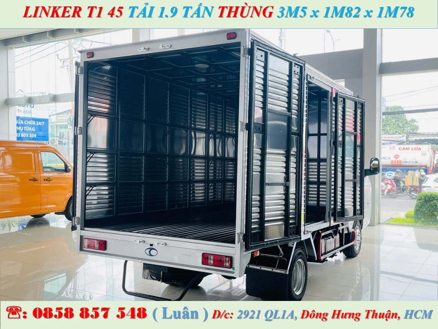 THACO TOWNER 2 TẤN THÙNG KÍN 3.5M HỖ TRỢ VAY CAO - Ảnh 2