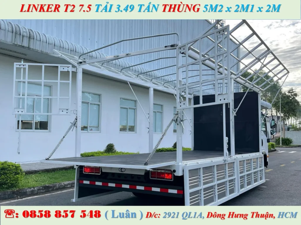 XE TẢI 3.5 TẤN MUI BẠT THACO LINKER
