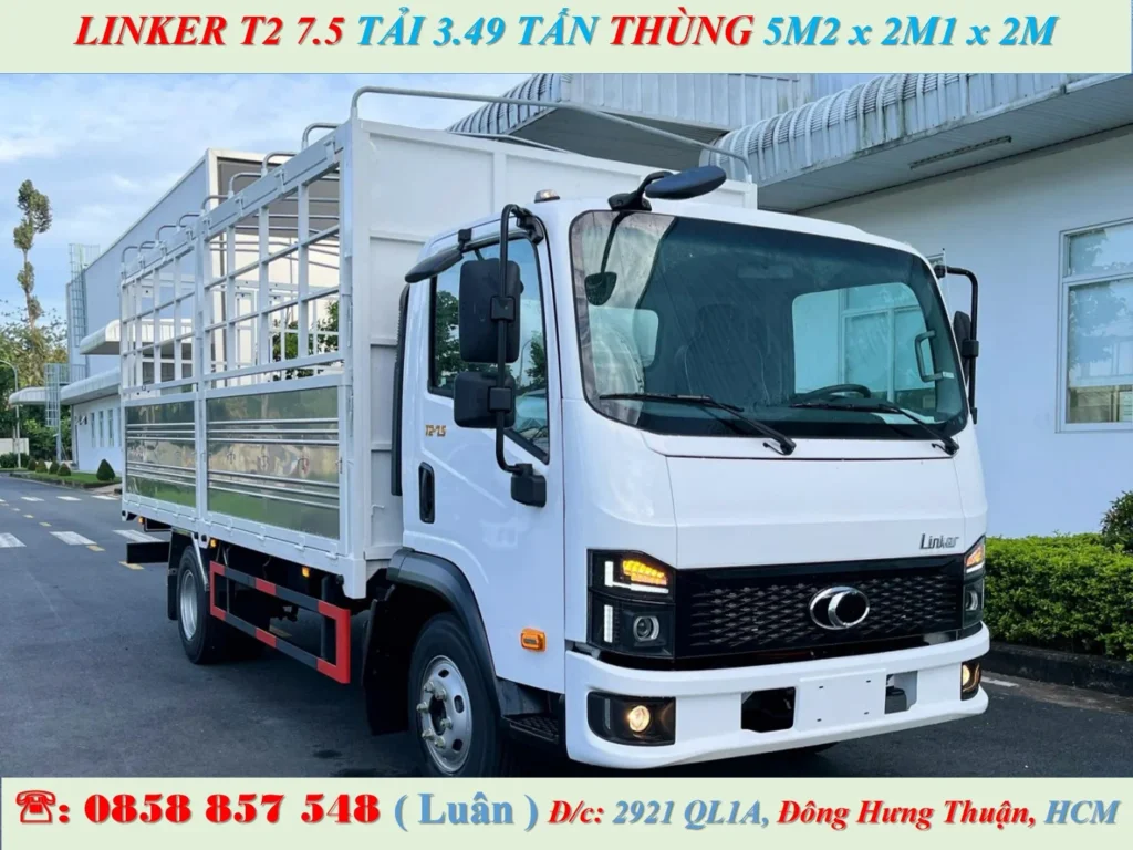 XE TẢI 3.5 TẤN MUI BẠT THACO LINKER