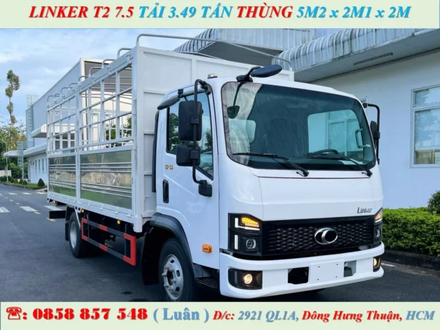 XE TẢI 3.5 TẤN MUI BẠT THACO LINKER